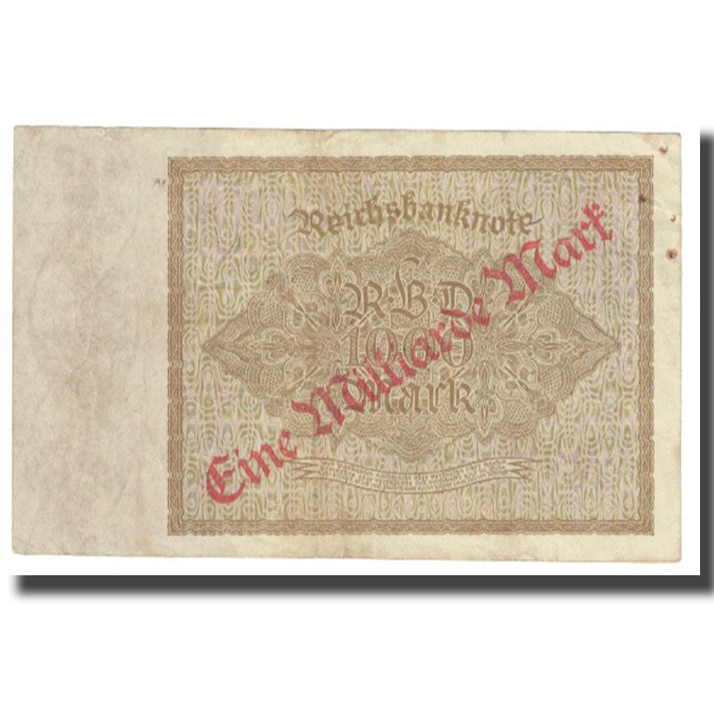 Banconote, Germania, 1 Milliarde Mark on 1000 Mark, 1922, 1922-12-15, KM:113a