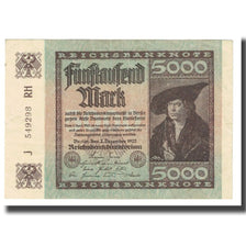 Banknote, Germany, 5000 Mark, 1922, 1922-12-02, KM:81a, AU(55-58)