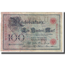 Billet, Allemagne, 100 Mark, 1905, 1905-12-18, KM:33a, TTB