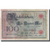 Billet, Allemagne, 100 Mark, 1905, 1905-12-18, KM:33a, TTB