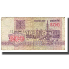 Banknot, Białoruś, 500 Rublei, 1992, KM:10, VF(20-25)