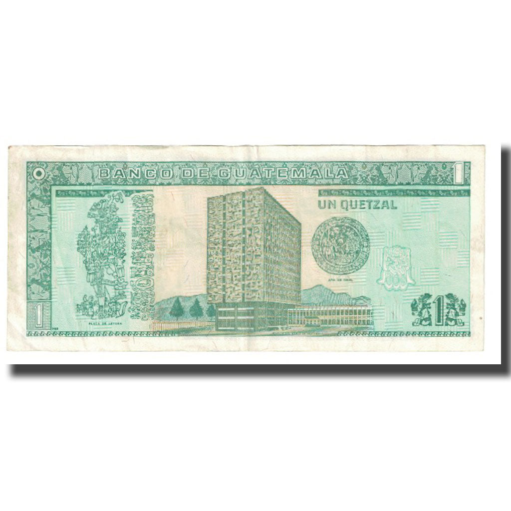 Banconote, Guatemala, 1 Quetzal, 1996, 1996-08-28, KM:66, BB