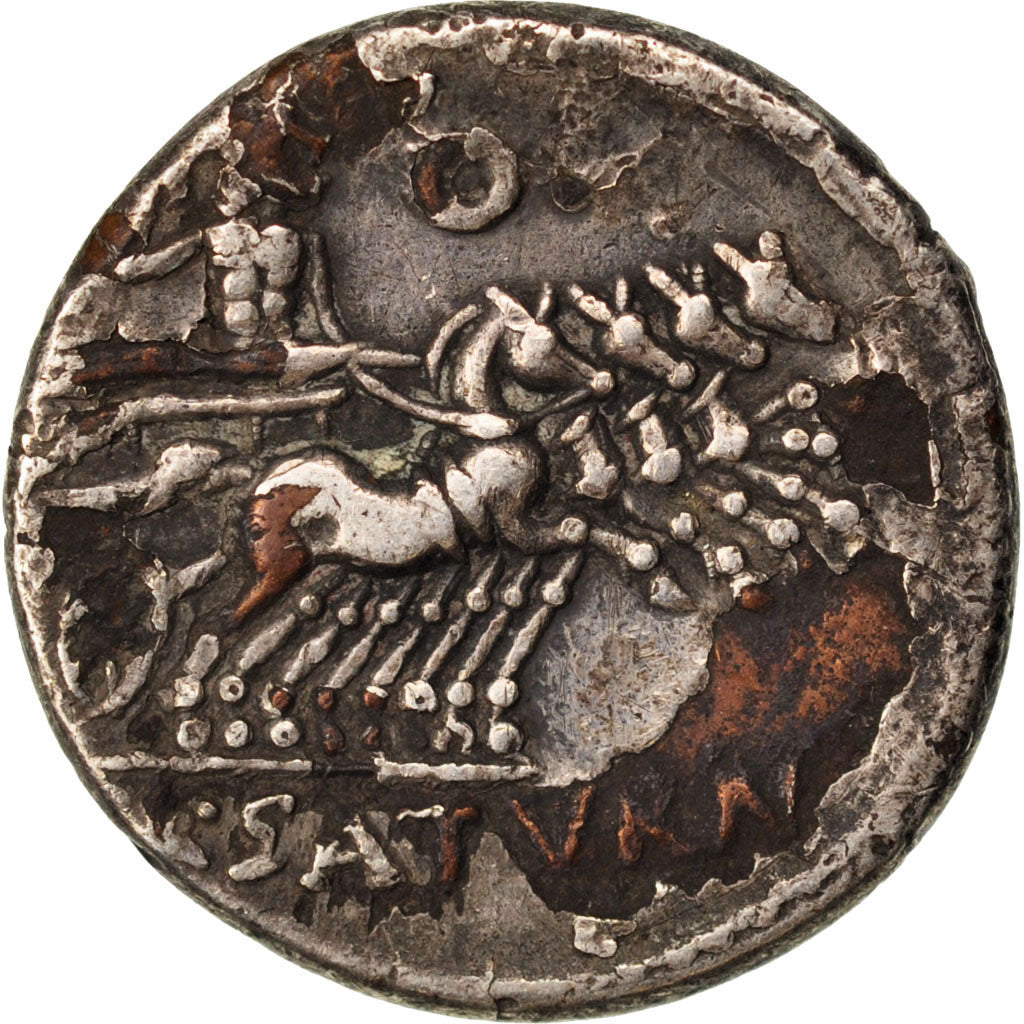 Appuleia, Denarius, Roma, AU(50-53), Silver, 3.50