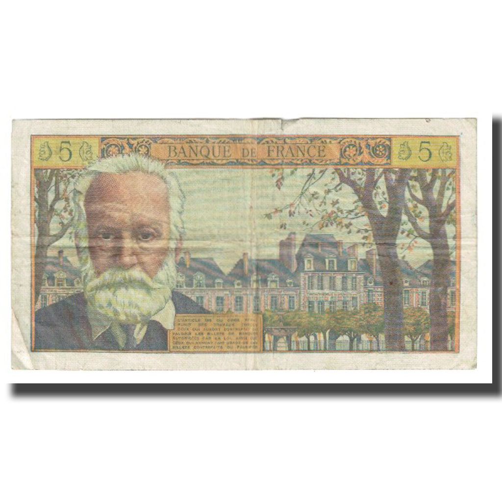 France, 5 Nouveaux Francs, 1959, 1959-03-05, VF(20-25), Fayette:56.01, KM:141a