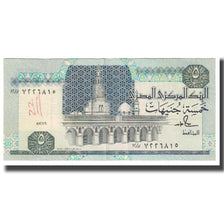 Billet, Égypte, 5 Pounds, KM:56b, TTB