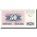 Banconote, Bosnia - Erzegovina, 50 Dinara, 1992, 1992-07-01, KM:12a, SPL