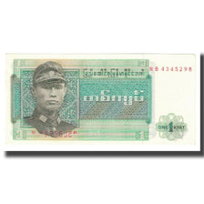 Geldschein, Burma, 1 Kyat, KM:56, UNZ-