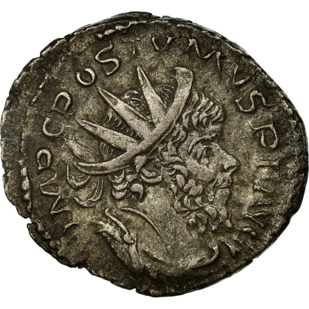 Coin, Postumus, Antoninianus, 260-269, Trier or Cologne, EF(40-45), Billon