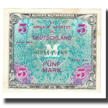 Banknote, Germany, 5 Mark, 1944, KM:193a, EF(40-45)