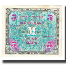 Billet, Allemagne, 5 Mark, 1944, KM:193a, TTB