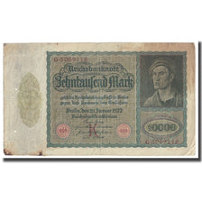 Banknote, Germany, 10,000 Mark, 1922, 1922-01-19, KM:70, VF(20-25)