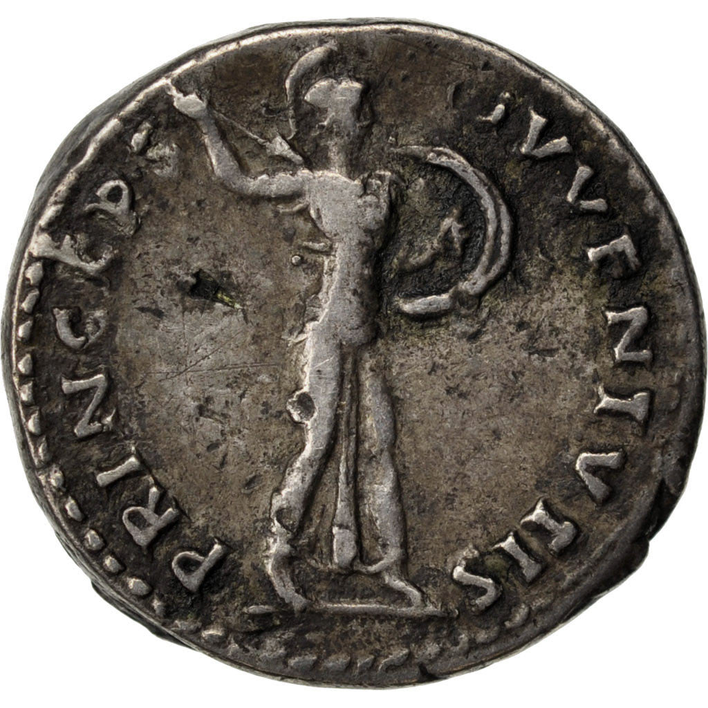 Domitia, Denarius, Roma, AU(50-53), Silver, Cohen #381, 3.40