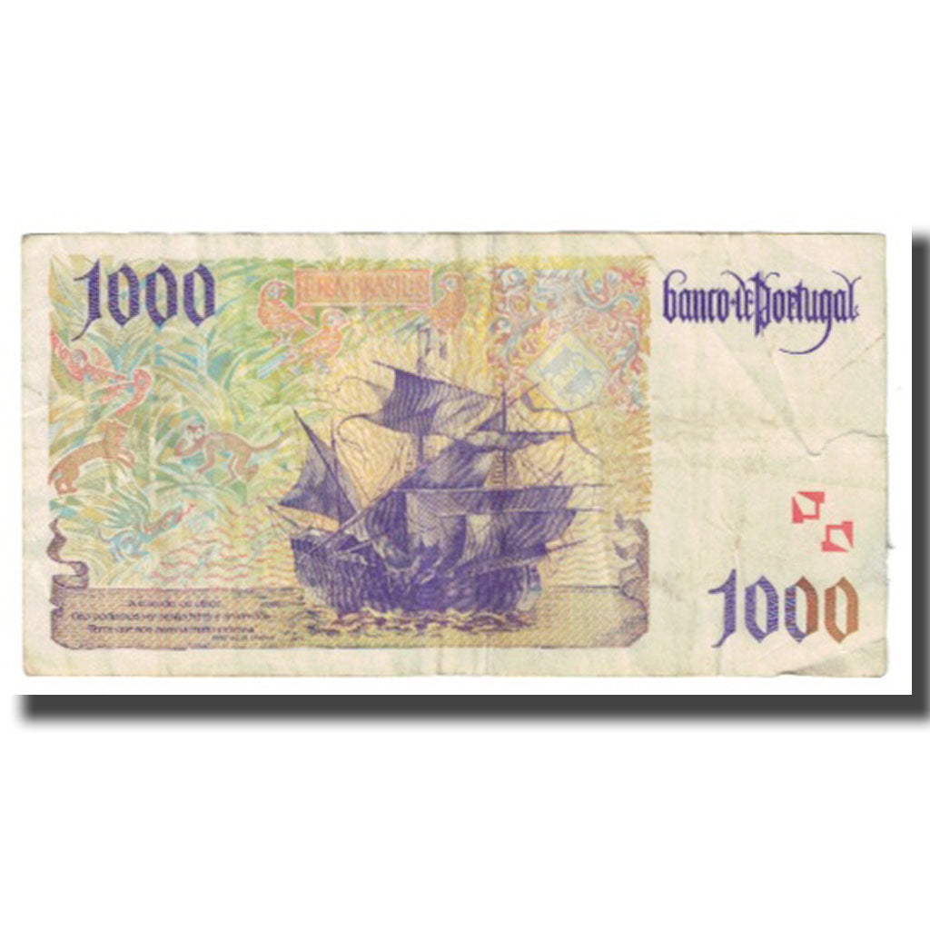 Billet, Portugal, 1000 Escudos, 1996, 1996-10-31, KM:188c, TB