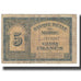Nota, Marrocos, 5 Francs, 1943, 1943-08-01, KM:24, VF(20-25)
