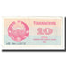 Banconote, Uzbekistan, 10 Sum, 1992, KM:64a, BB