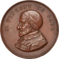 Francia, medalla, Mariage, Noces d'Or, Saint Vincent de Paul, Religions &