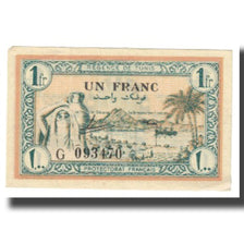 Geldschein, Tunesien, 1 Franc, 1943, 1943-07-15, KM:55, VZ