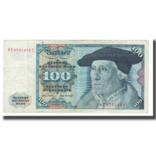 Billet, République fédérale allemande, 100 Deutsche Mark, 1970, 1970-01-02