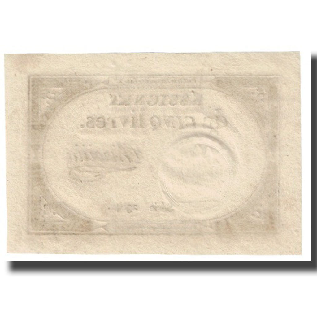 France, 5 Livres, 1793, 1793-10-31, UNC(63), KM:A76