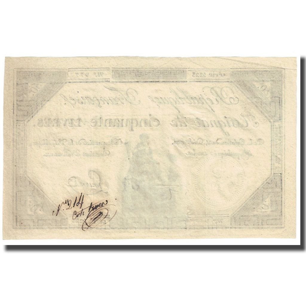 France, 50 Livres, 1792, 1792-12-14, SUP, KM:A72