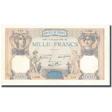 Frankrijk, 1000 Francs, Cérès et Mercure, 1939, 1939-01-26, SPL