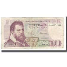 Banknote, Belgium, 100 Francs, 1970, 1970-06-10, KM:134a, VF(20-25)