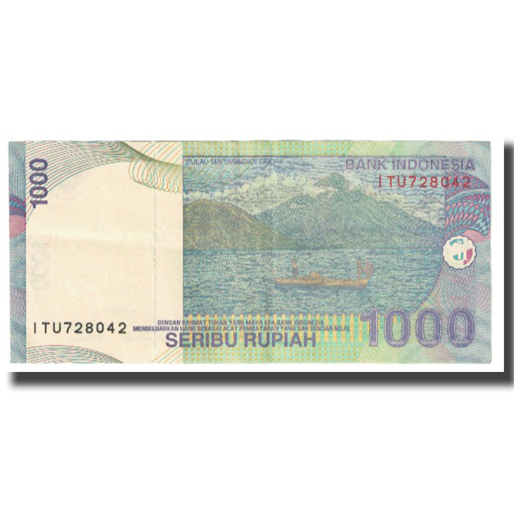 Banconote, Indonesia, 1000 Rupiah, 2000, KM:141c, BB