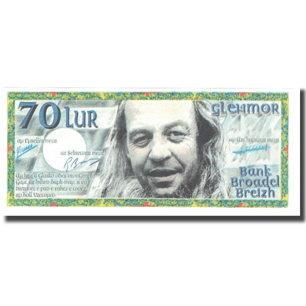 France, Tourist Banknote, BANK BROADEL BREIZH, UNC(65-70)