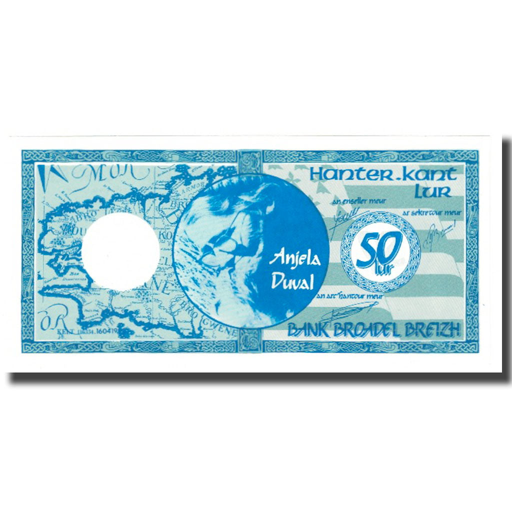 France, Billet Touristique, BANK BROADEL BREIZH, NEUF