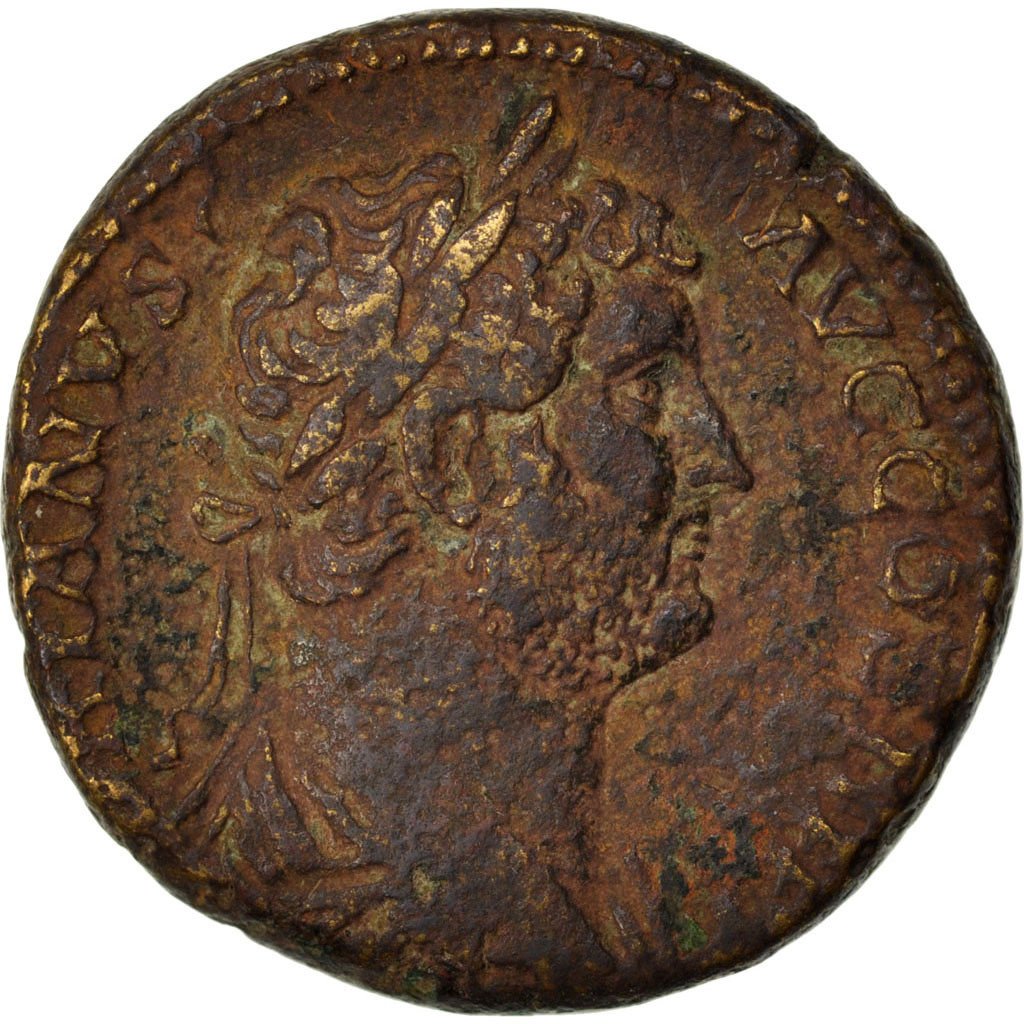 Hadrian, Sestertius, Roma, VF(30-35), Copper, Cohen #81, 23.50
