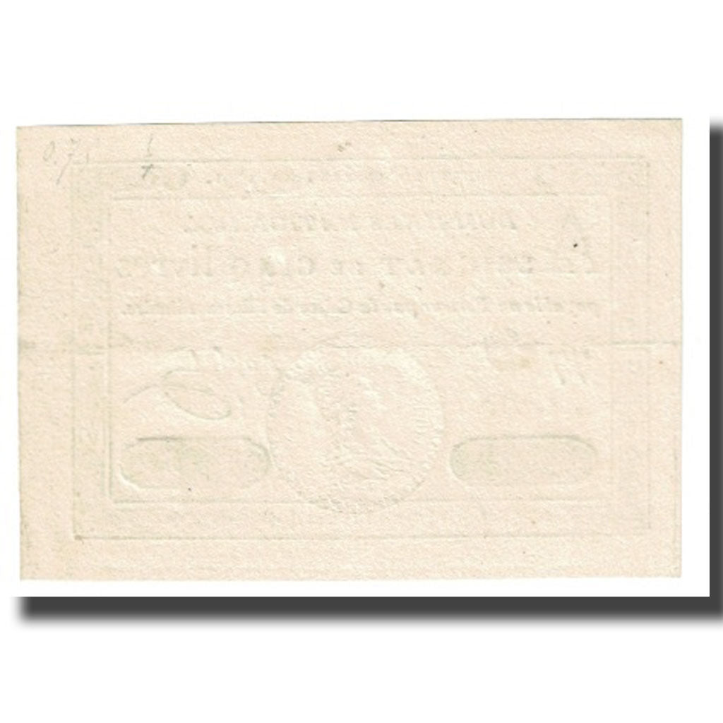 Francia, 5 Livres, 1791, Corsel, 1791-11-01, EBC, KM:A50