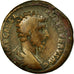 Coin, Lucius Verus, Sestertius, Roma, VF(30-35), Copper, Cohen:142