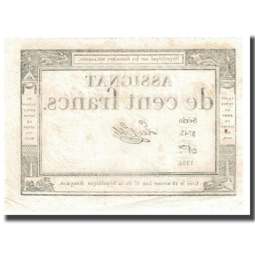 France, 100 Francs, Morin, EF(40-45), KM:A78