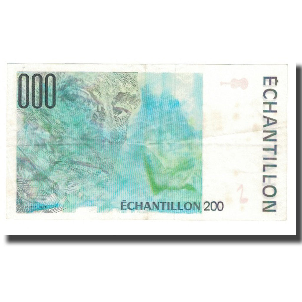 France, 200 Euro, échantillon, SUP