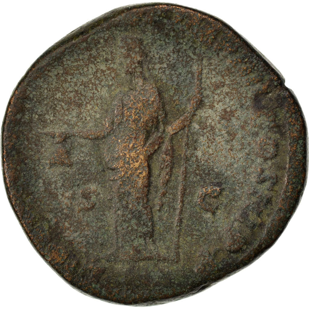 Commodus, Sestertius, Roma, MB+, Rame, Cohen:330