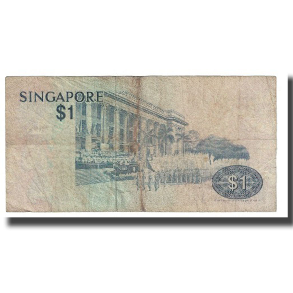Billet, Singapour, 1 Dollar, KM:9, TB