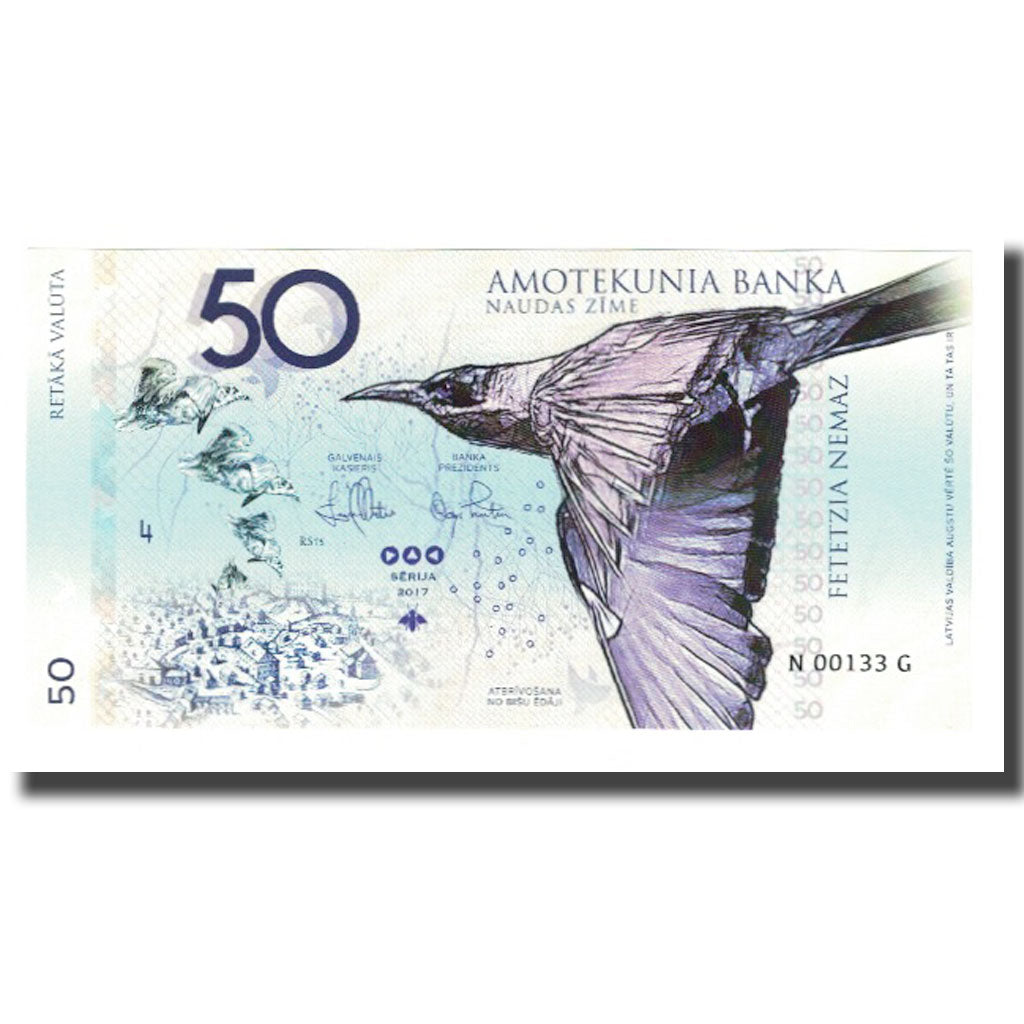 Geldschein, Other, Tourist Banknote, 2017, MUJAND AMOTEKUNIA BANKA 50 NEMAZ, UNZ