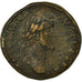 Coin, Antoninus Pius, Sestertius, Roma, AU(50-53), Copper, Cohen:856