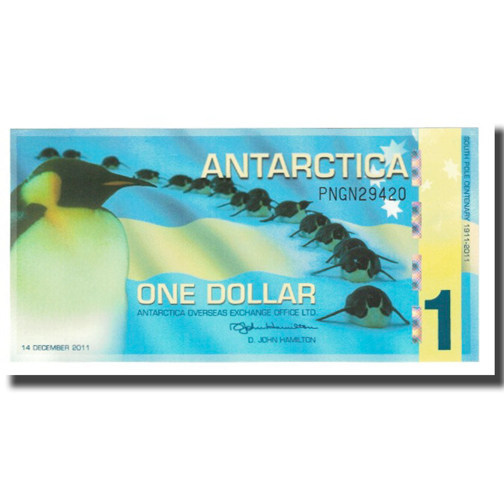 Banknote, Antarctic, 1 Dollar, 2011, 2011-12-14, UNC(65-70)