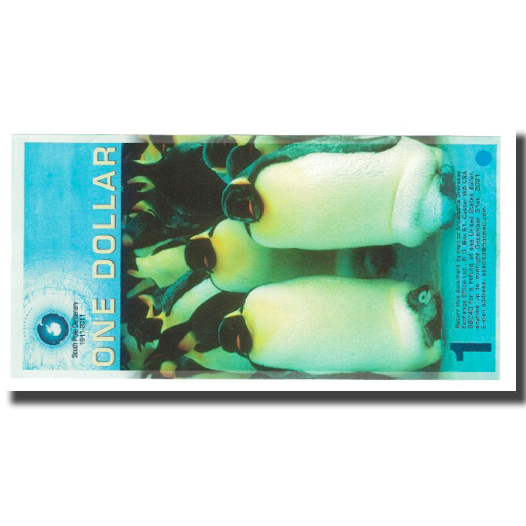 Banknote, Antarctic, 1 Dollar, 2011, 2011-12-14, UNC(65-70)