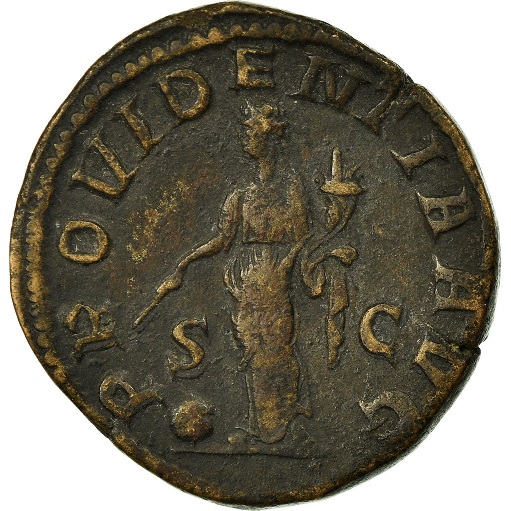 Coin, Maximinus I Thrax, Sestertius, Roma, AU(50-53), Copper, Cohen:74