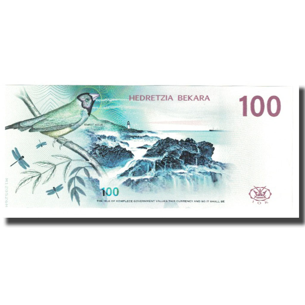 Banknote, United States, Tourist Banknote, 2019, ISLE OF KOMPLECE 100 BEKARA
