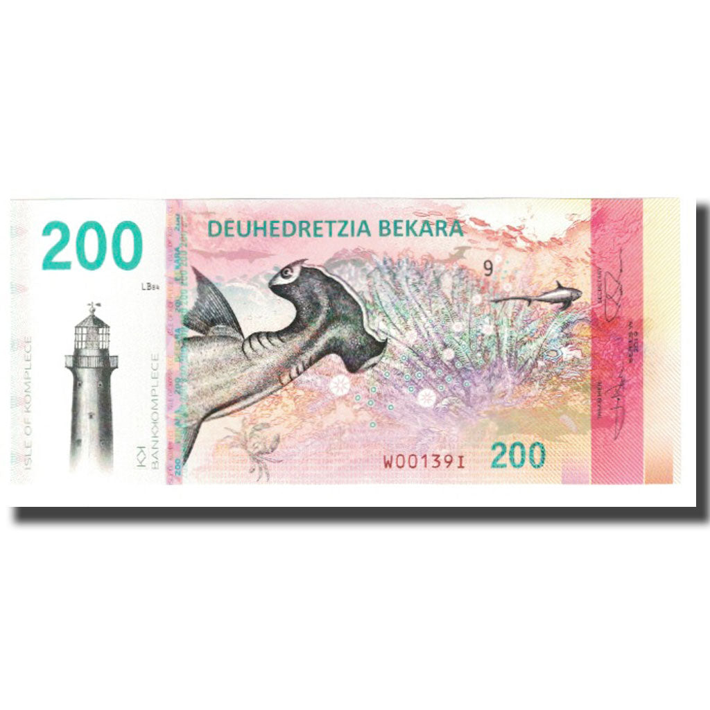 Billet, États-Unis, Billet Touristique, 2019, ISLE OF KOMPLECE 200 BEKARA, NEUF