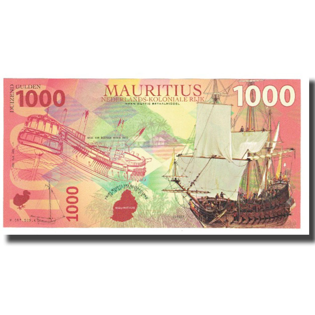 Billet, Mauritius, 1000 Gulden, 2016, NEDERLANDS MAURITIUS, NEUF