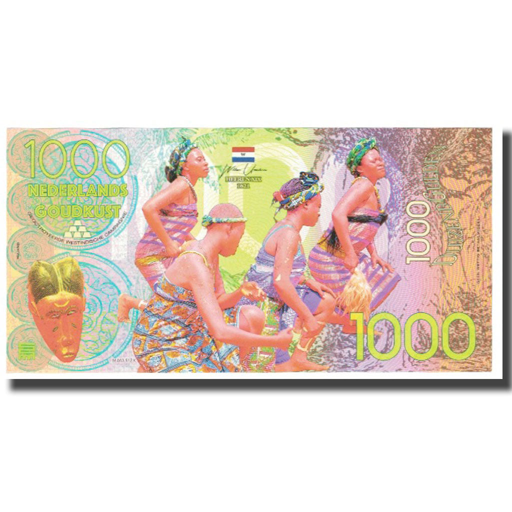 Banknote, Guinea, 1000 Gulden, NEDERLANDS GUINEA, UNC(65-70)