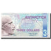 Banknote, Antarctic, 3 Dollars, 2008, 2008-09-01, UNC(65-70)