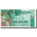 Nota, Antártida, 5 Dollars, 2011, 2011-12-14, UNC(65-70)