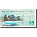 Billet, Antarctic, 15 Dollars, 2014, 2014-12-31, NEUF