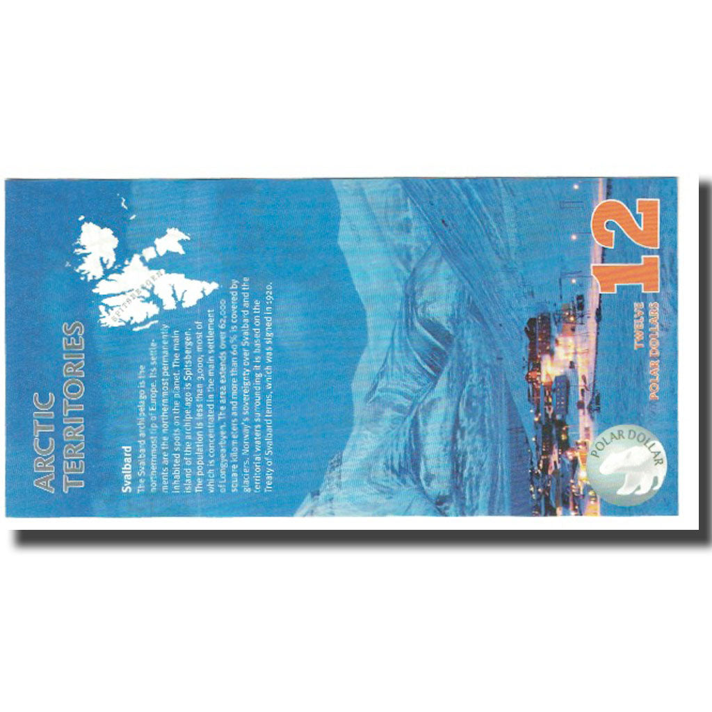 Banknot, Antarktyka, 12 Dollars, 2014, 2014-12-31, UNC(65-70)