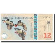 Billet, Antarctic, 12 Dollars, 2014, 2014-12-31, NEUF